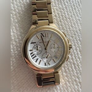 Michael Kors Chunky Gold Watch no battery